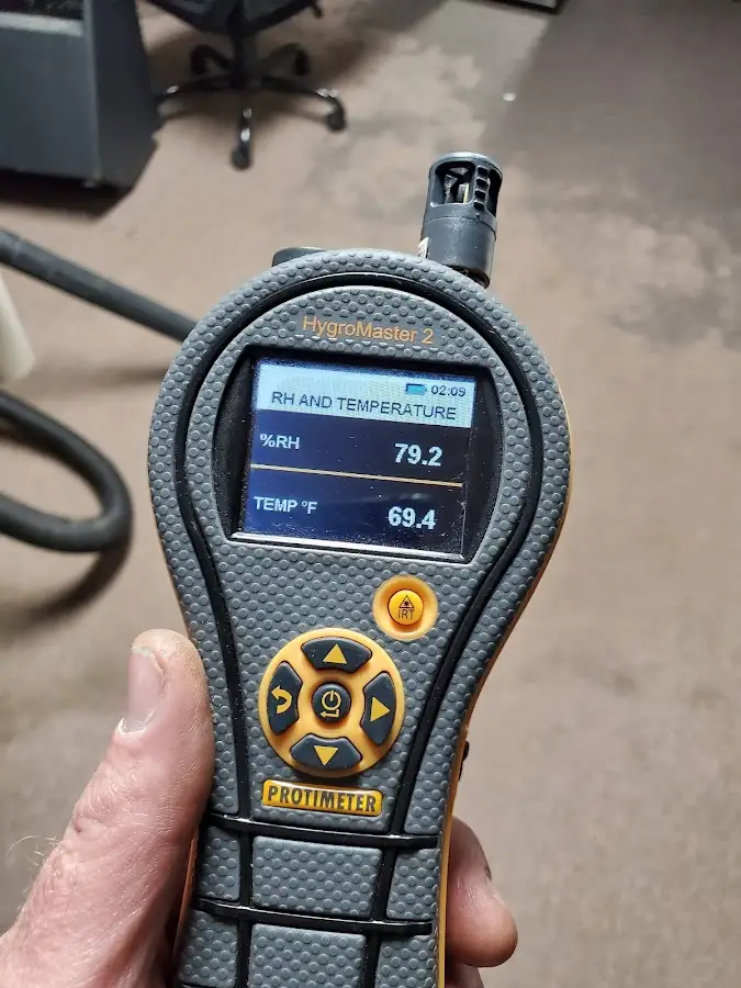 Moisture meter humidity assessment for Fire & Smoke Damage Restoration in Sonoma